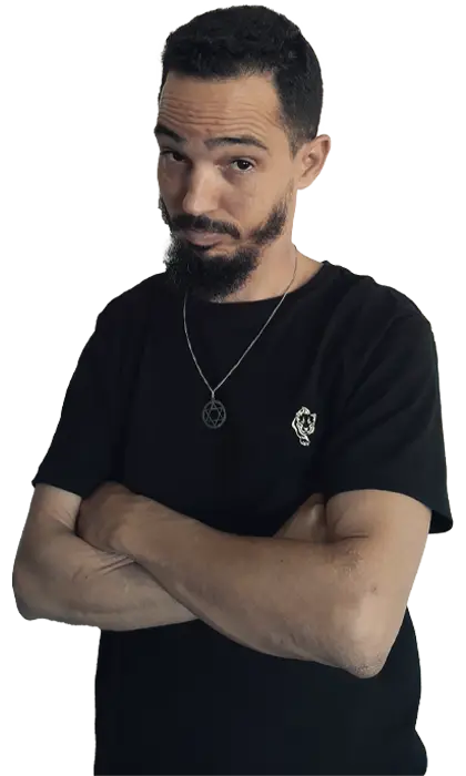 Foto de Roberto 'Dino' Pereira, o Dinossauro do Tráfego, especialista que será o seu mentor no DinoMasters - O Laboratório do Marketing Digital!